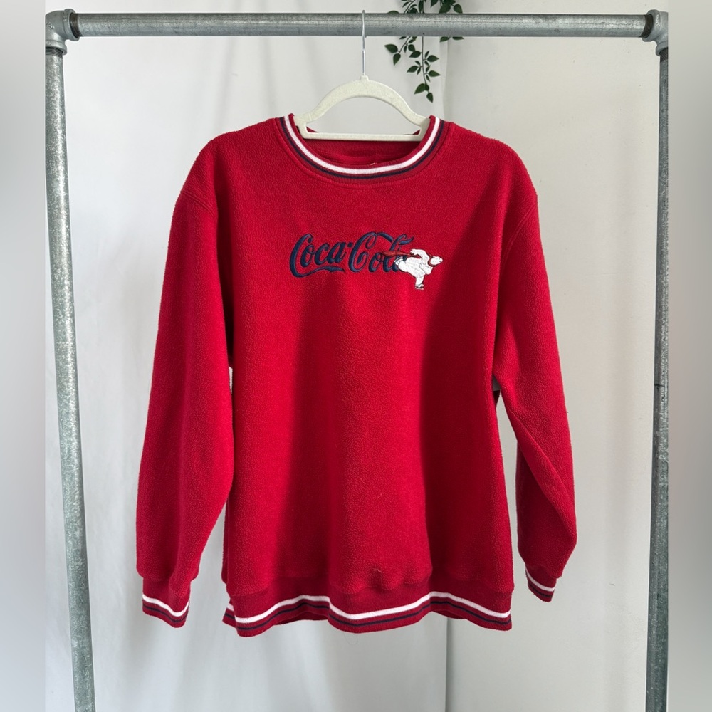 Vintage Coca-Cola fleece crewneck